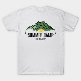 Life, Love, Camp - Summer Camp T-Shirt